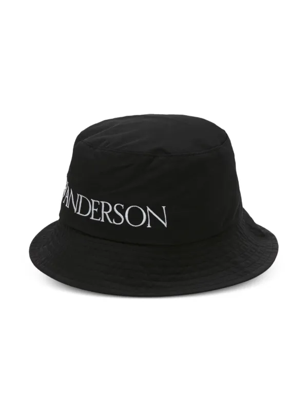 JW ANDERSON ブラック バケットハット JW ANDERSON ブラック バケットハット