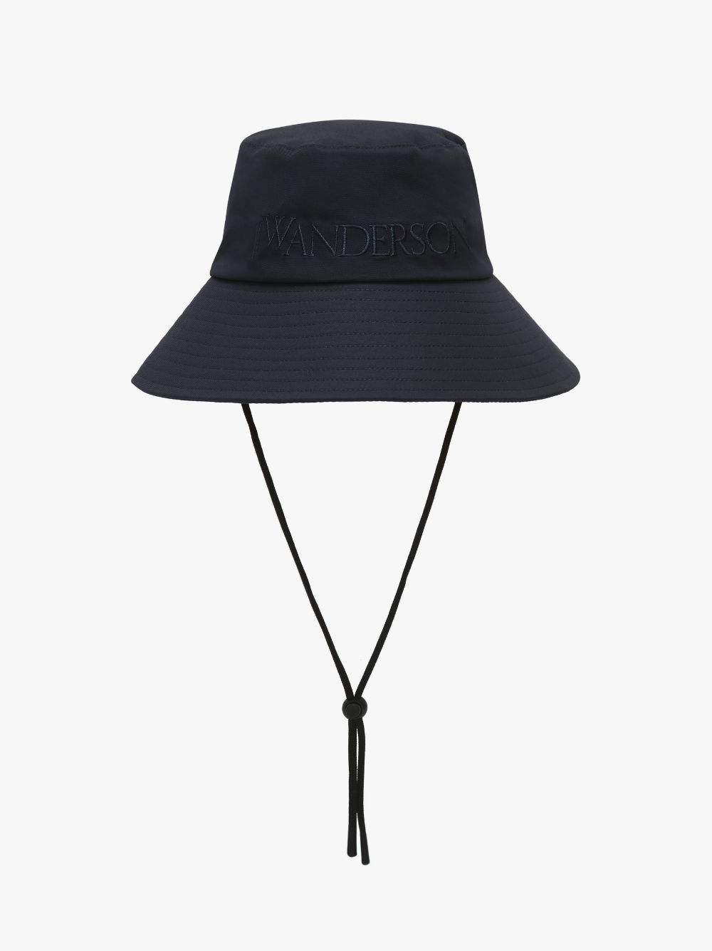 Shop Jw Anderson Shade Hat With Logo In Blue