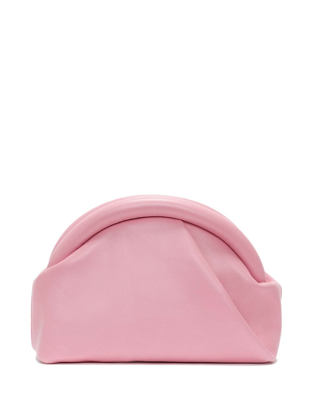 Shop Jw Anderson Bumper-clutch Leather Mini Bag In Pink