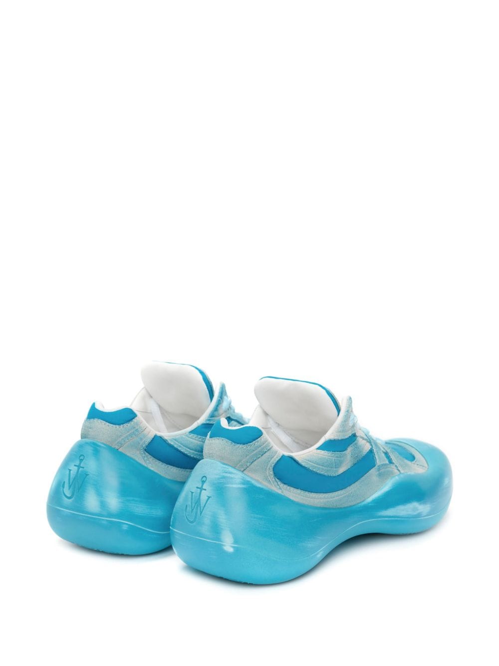 Shop Jw Anderson Bumper-hike Chunky Sneakers In Blue