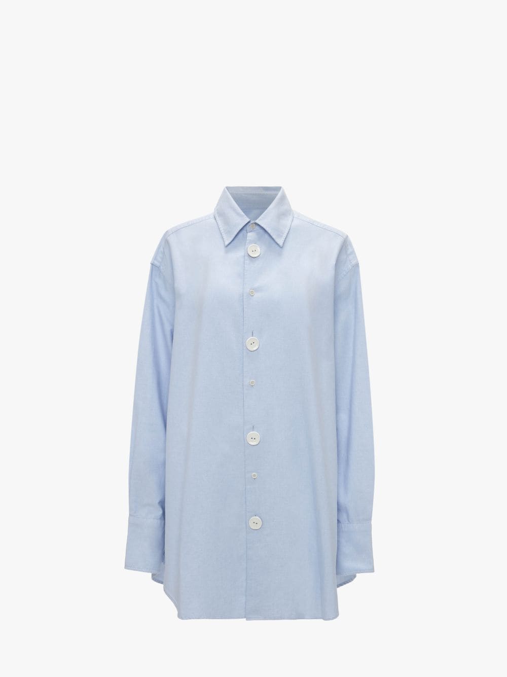 Shop Jw Anderson Oversized Shirt In Blue