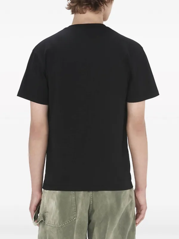 JW Anderson Gnome Trio-print Cotton T-shirt | Black | FARFETCH