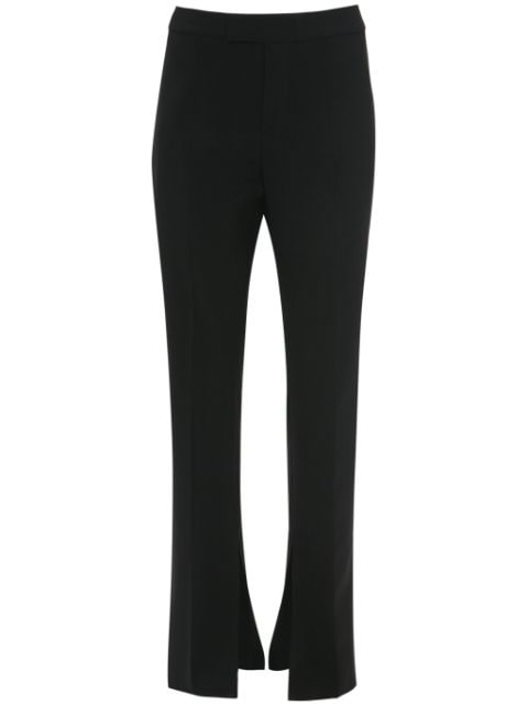 JW Anderson front-slit straight-leg trousers