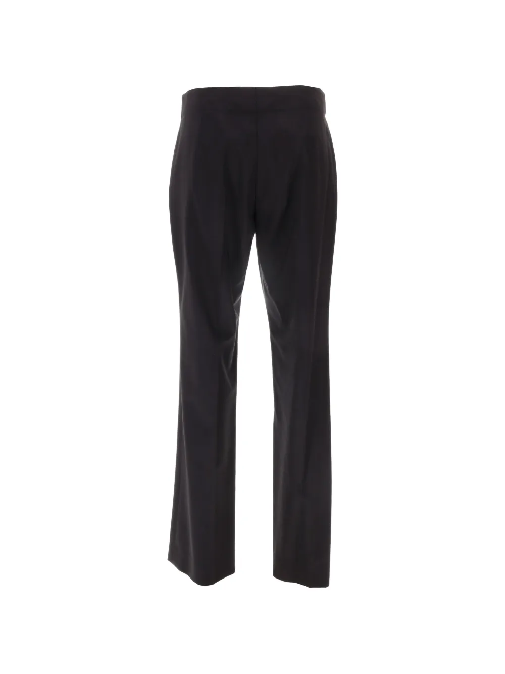  Jw Anderson Front-slit Straight-leg Trousers - Black 