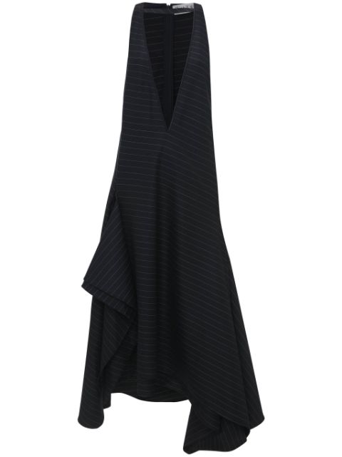 JW Anderson V-neck panelled midi dress Women