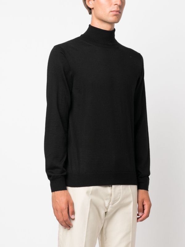 Cruciani roll neck cashmere blend Jumper Farfetch