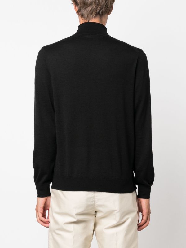 Cruciani roll neck cashmere blend Jumper Farfetch