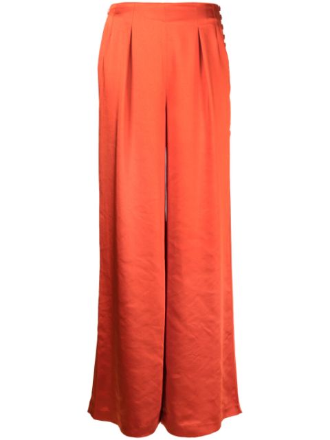 Cult Gaia Valencia satin palazzo pants Women