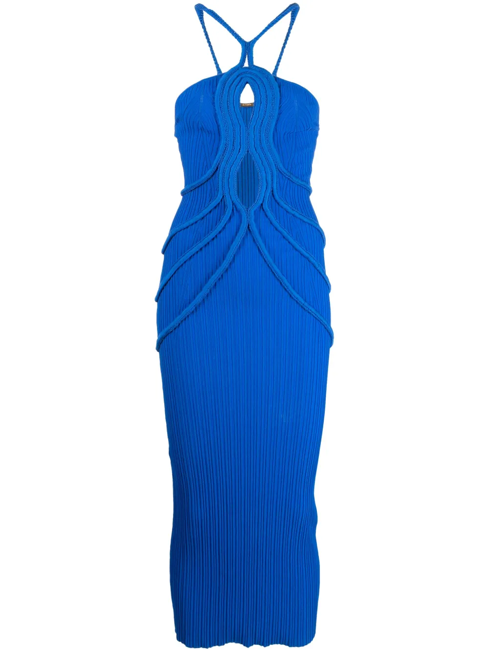 Cult Gaia Avery Knitted Midi Dress In Blue | ModeSens Cult Gaia Avery Knitted Midi Dress In Blue | ModeSens