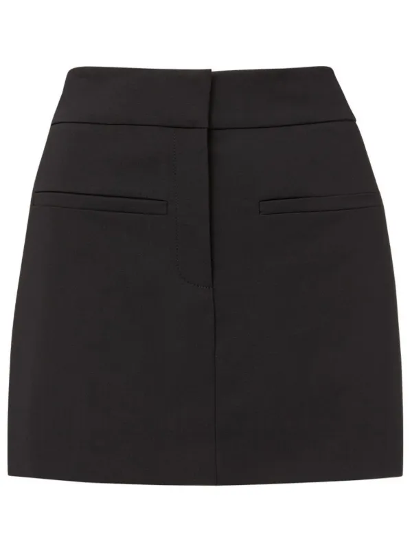 Veronica Beard Mini Skirt in Black