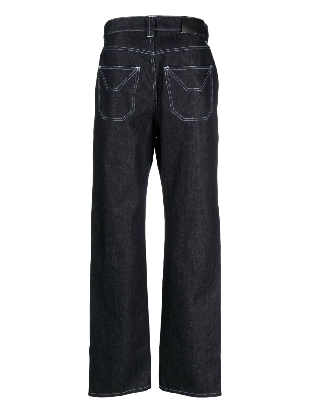 Winnie NY Jeans met contrasterend stiksel - Blauw