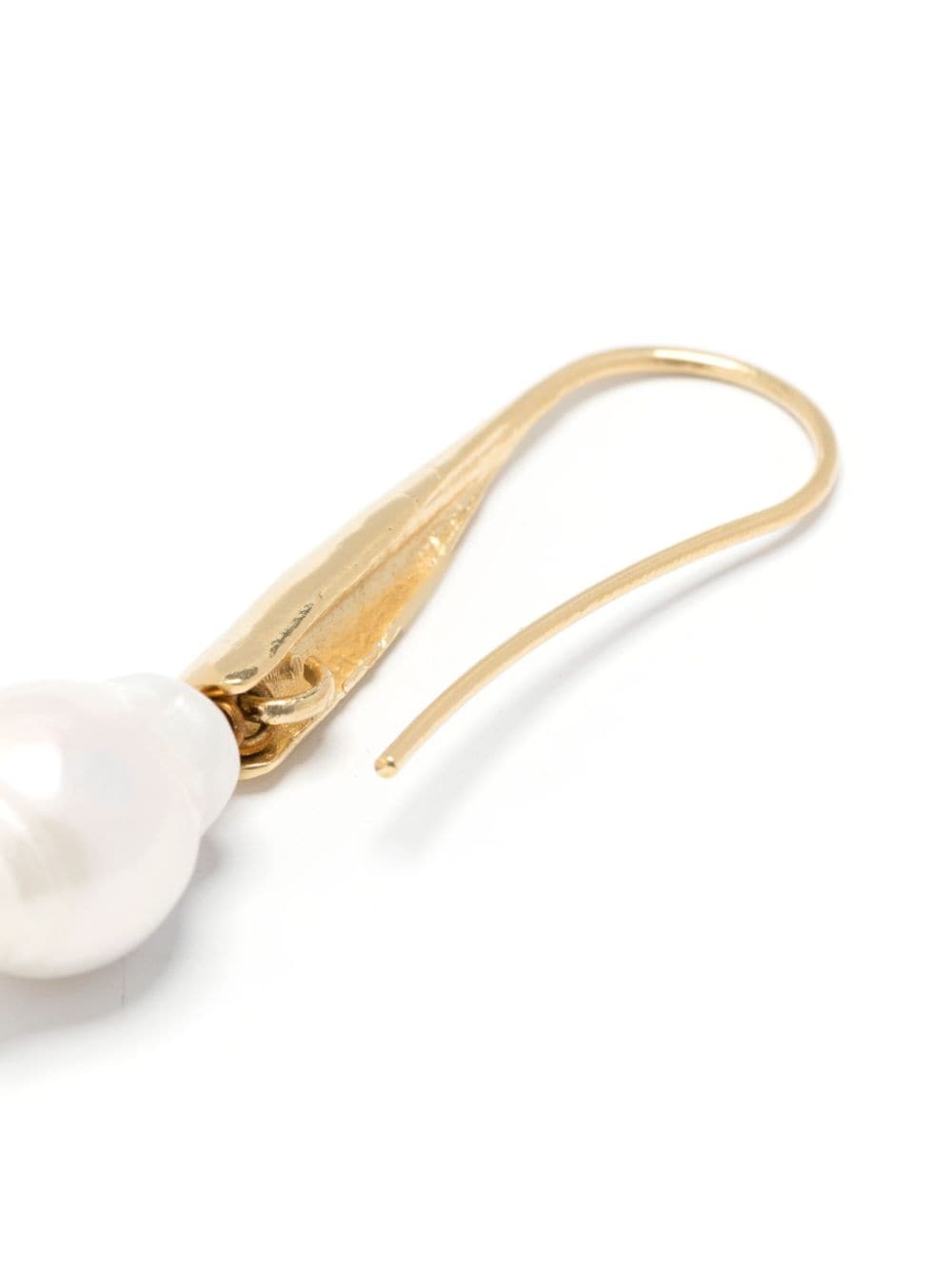 Forte Forte French-hook pearl drop earrings - Goud