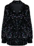 Blazé Milano Aileen Chabo sequinned bomber jacket - Black