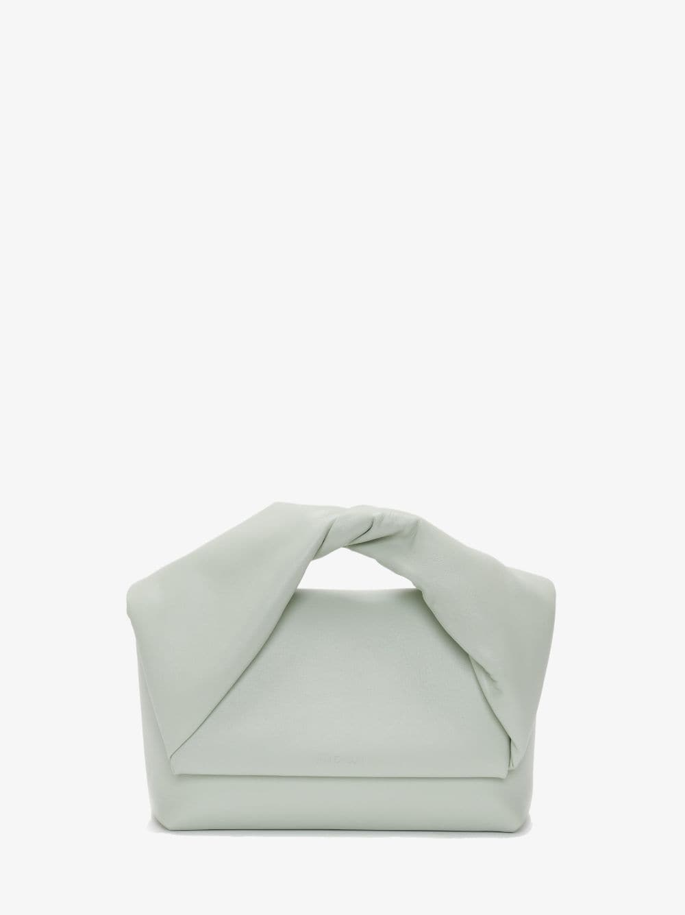 Jw Anderson Medium Twister - Leather Top Handle Bag In Green