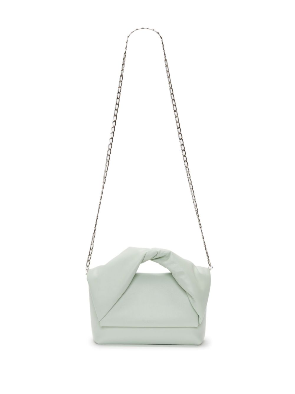 Shop Jw Anderson Medium Twister Top-handle Bag In Green