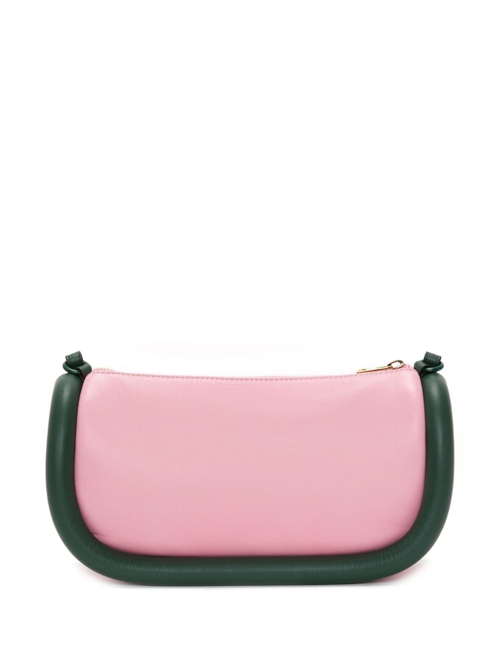 Shop Jw Anderson Bumper 15 Leather Crossbody Bag In Pink