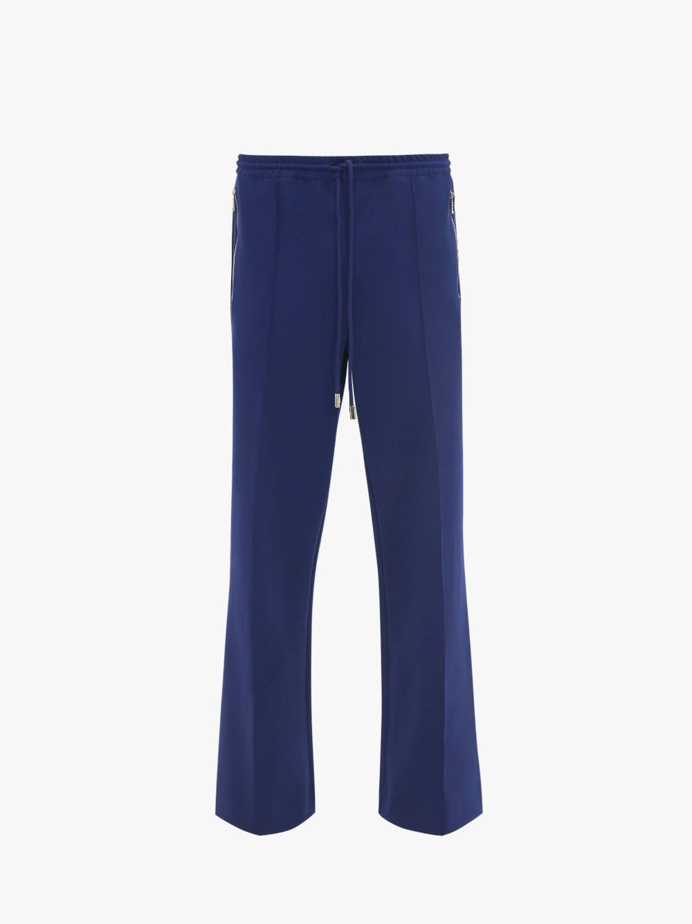 Shop Jw Anderson Bootcut Track Pants In Blue