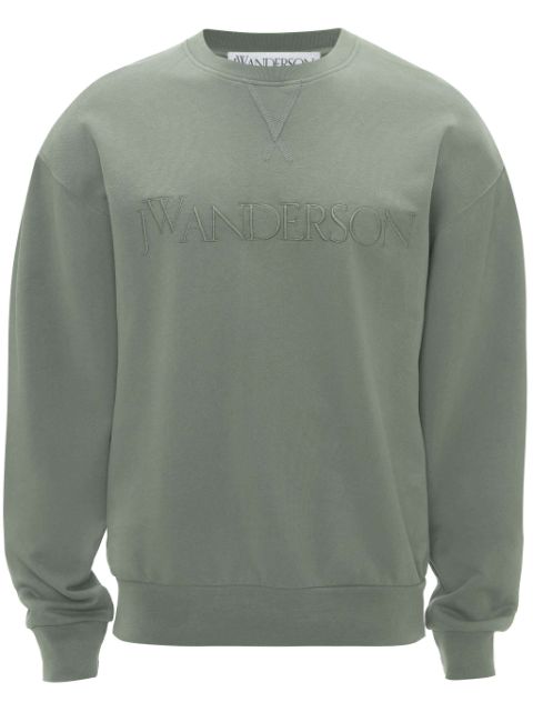 JW Anderson logo-embroidered cotton sweatshirt