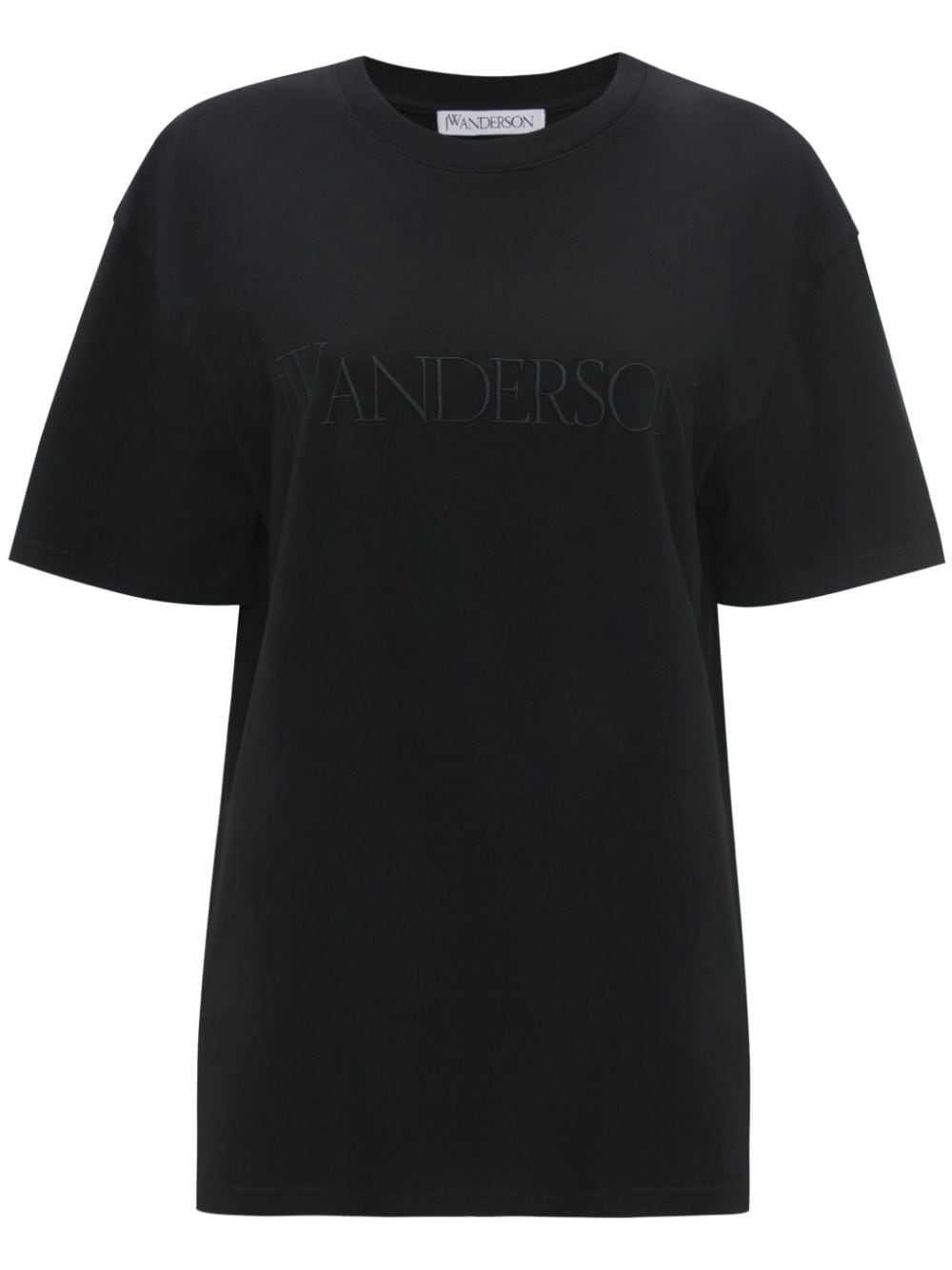 JW Anderson T-shirt met geborduurd logo Zwart