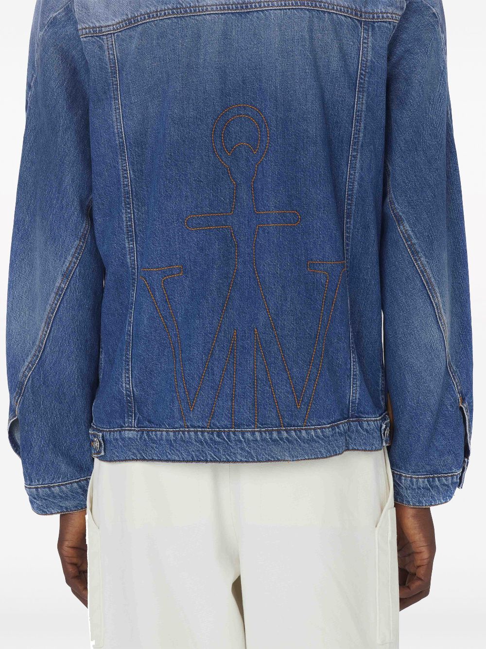 How to find discounts JW Anderson Twisted denim jacket Men