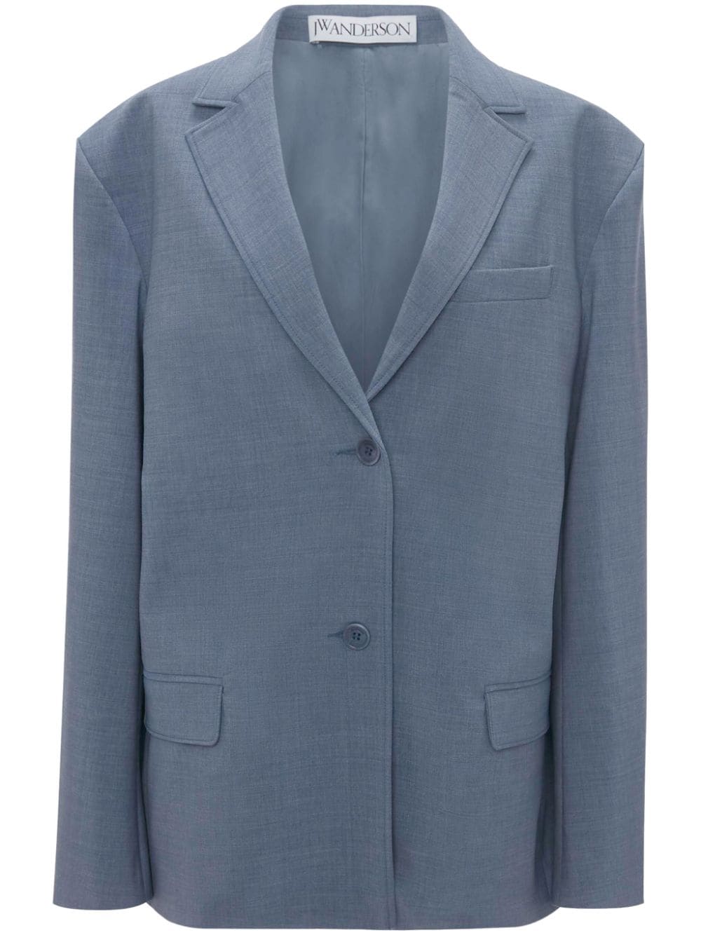 single-breasted tailored blazer