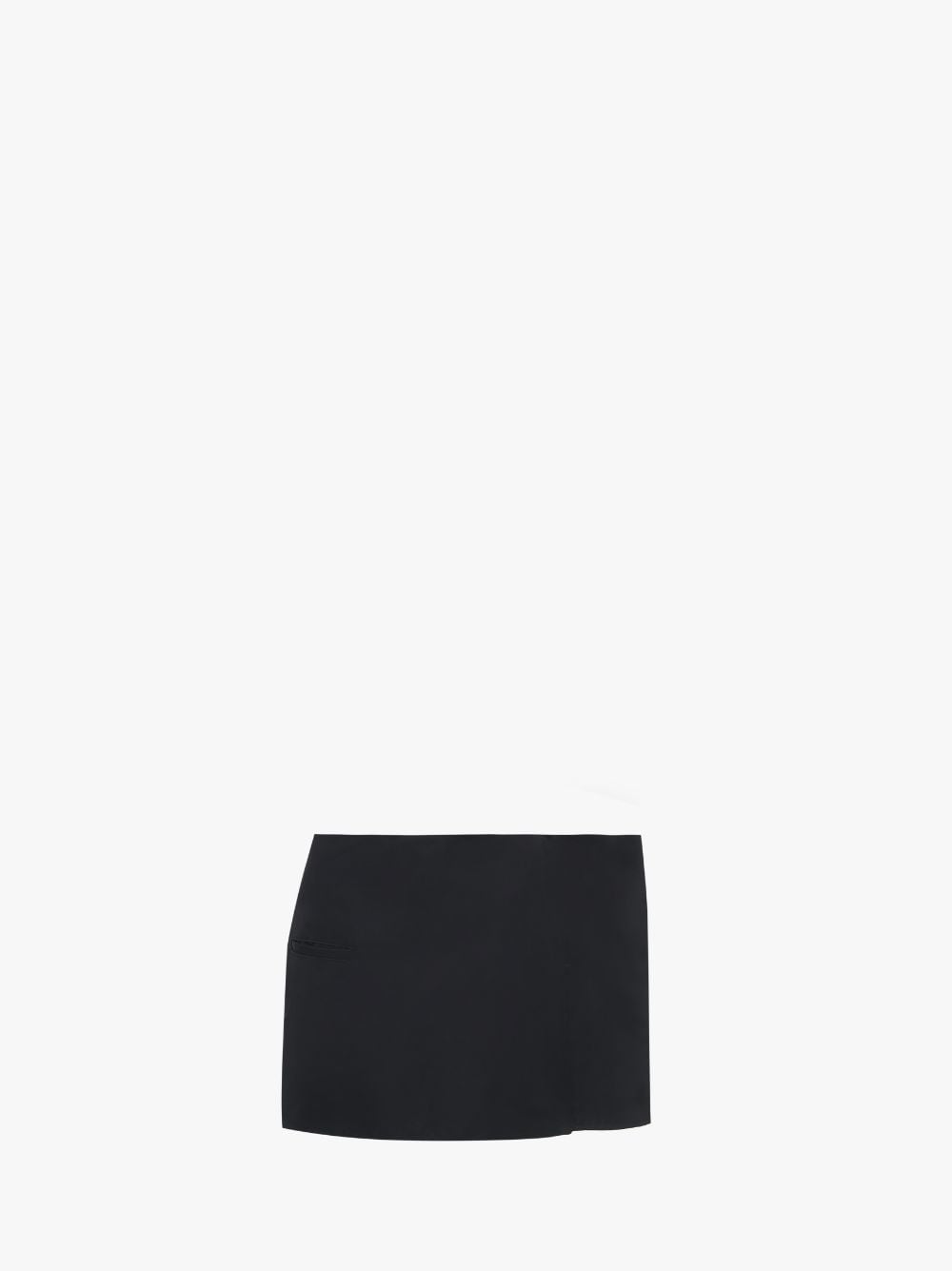 Jw Anderson Side Panel Mini Skirt In Black