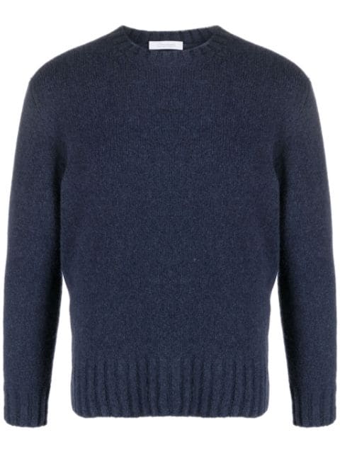 Cruciani crew-neck fine-knit jumper