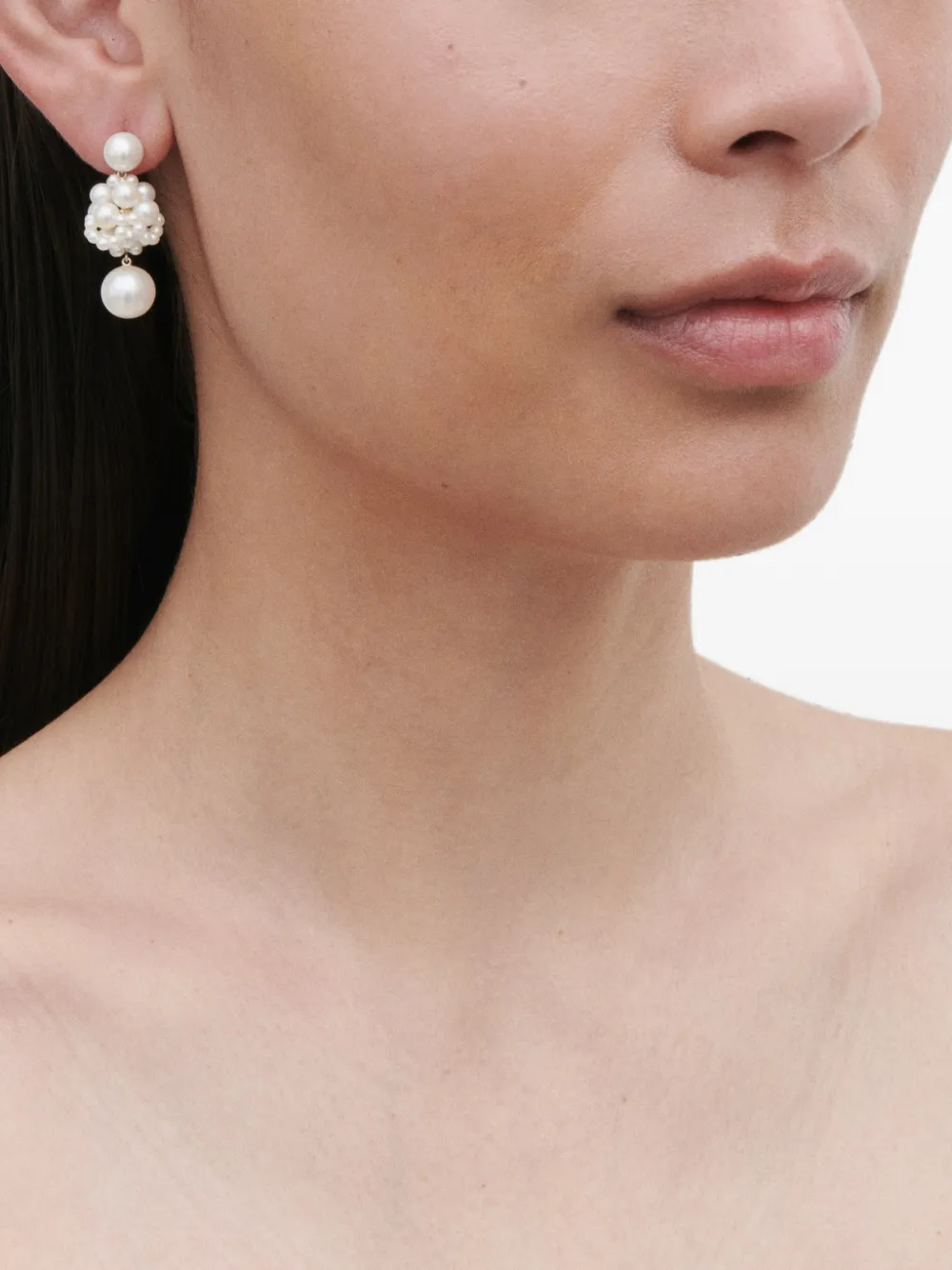 Sophie Bille Brahe Dora freshwater pearl earrings