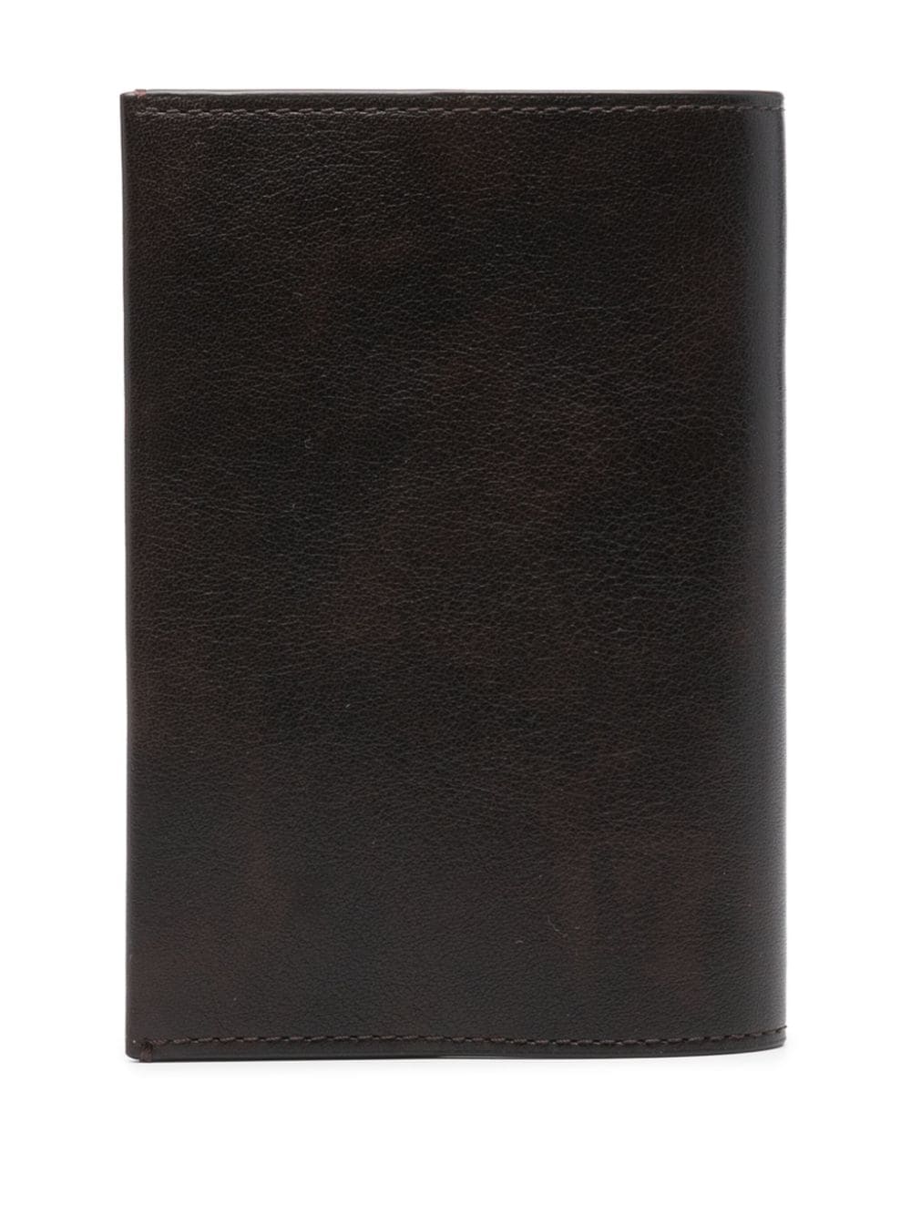 Shop Mulberry Leather Passport Slip In Brown