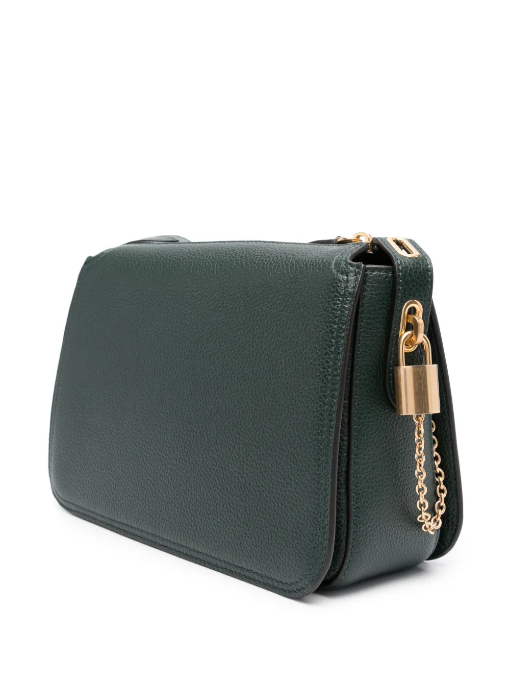 Mulberry Billie kleine crossbodytas met logopatch Groen