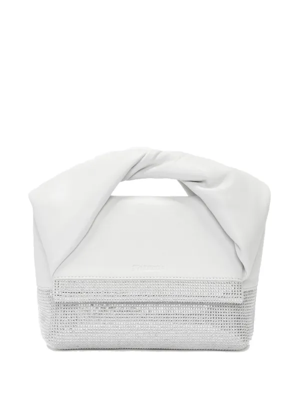 JW Anderson Small Twister Tote Bag in White
