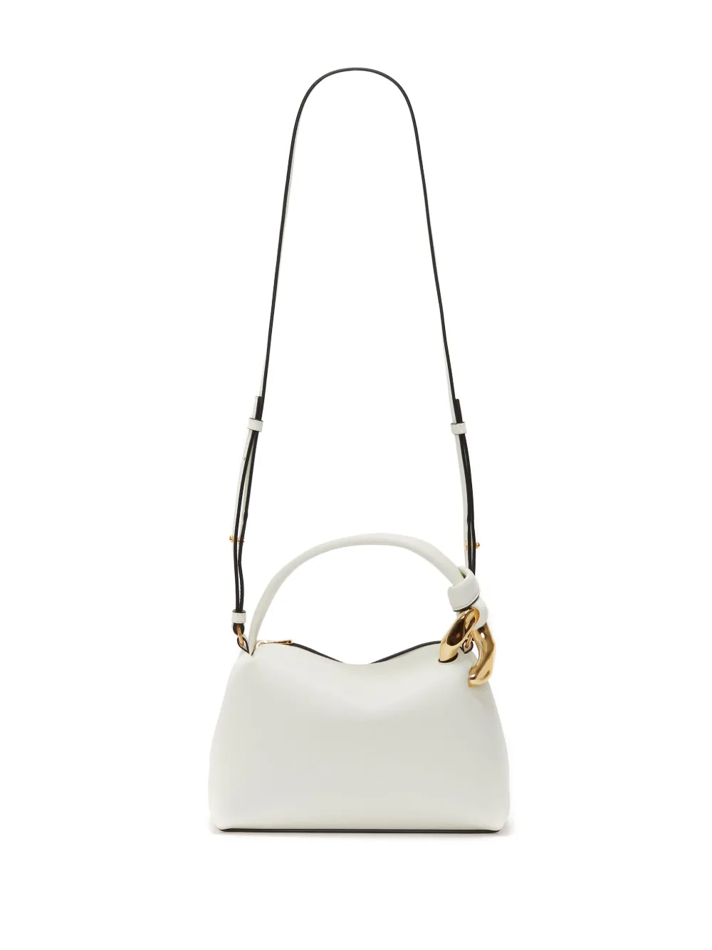 【JW ANDERSON】 ホワイト Corner トートバッグ、お洒落 JW Anderson Corner Bucket Bag | White | FARFETCH