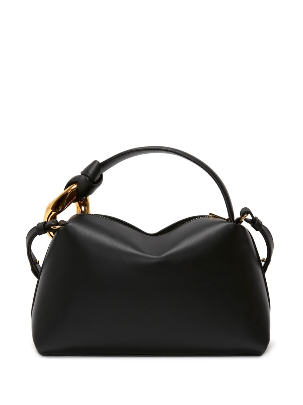 Image 2 of JW Anderson small Corner leather tote bag