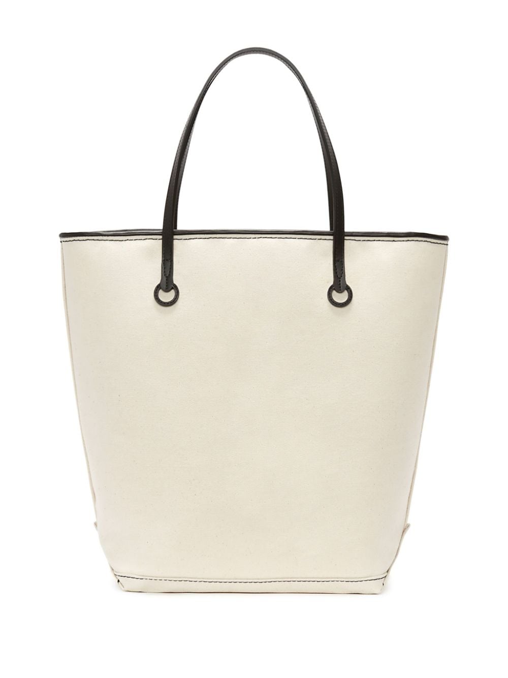 Shop Jw Anderson Tall Anchor Canvas Tote Bag In Neutrals
