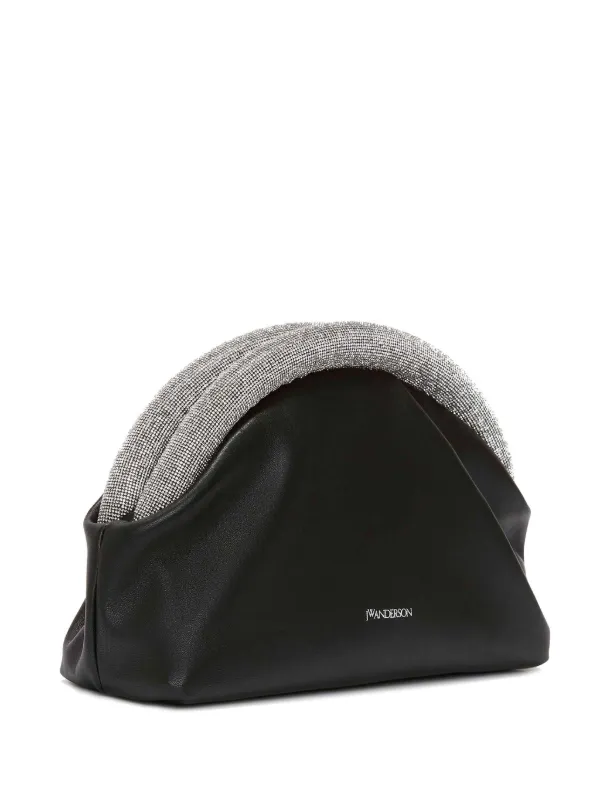 【ジェイダブリュ アンダーソン】 Clutch Bags クラッチバッグ JW Anderson Bumper-Clutch crystal-embellished Mini Bag