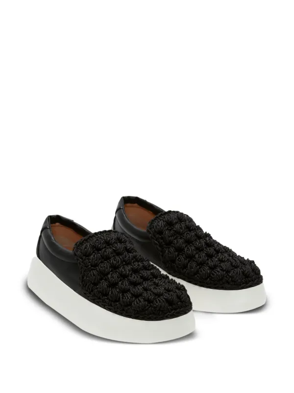 【関税込み】JW Anderson ブラック Popcorn ローファー JW Anderson Popcorn Leather Loafers | Black | FARFETCH AZ