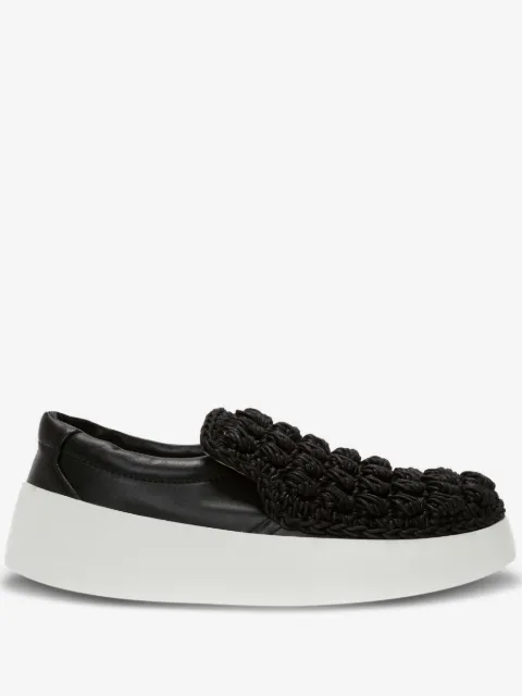 JW Anderson Popcorn leather loafers