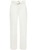 JW Anderson wide-leg cotton cargo trousers - White