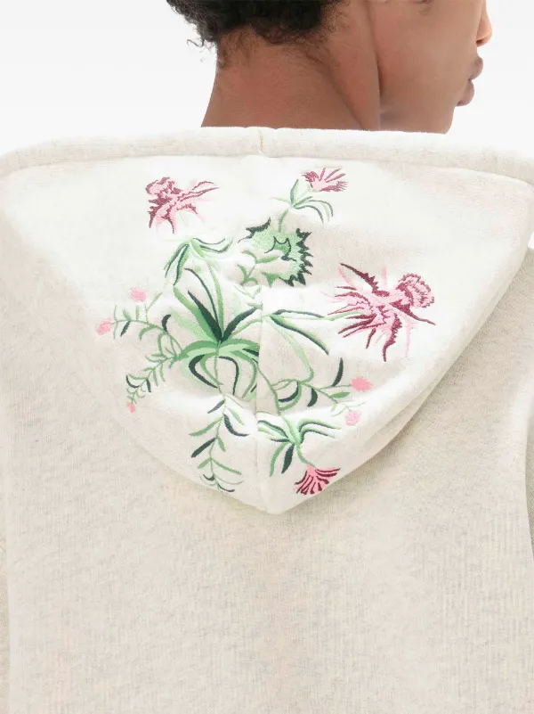 JW Anderson x Pol Anglada Embroidered Hoodie | Neutrals