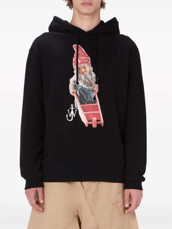 パーカー・フーディ Jw Anderson Gnome Sweatshirt Gnome Trio cotton hoodie in beige - JW Anderson | Mytheresa
