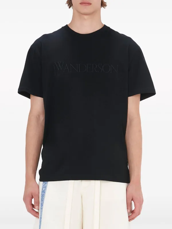 JW Anderson ロゴ Tシャツ | ブラック | FARFETCH JP