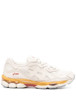 ASICS GEL NYC Leather Sneakers Neutrals FARFETCH AE