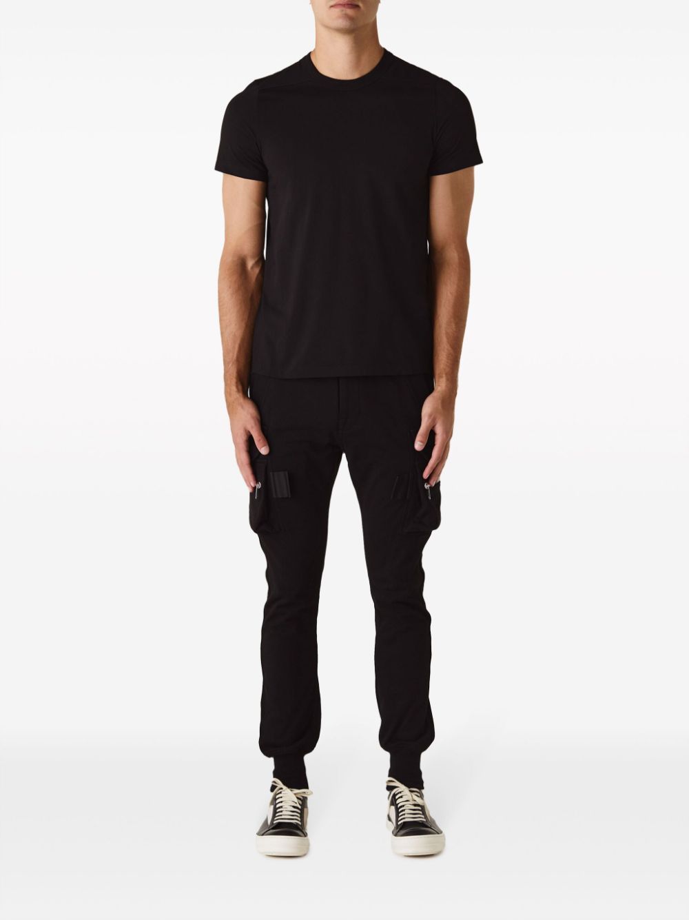 Rick Owens round-neck cotton T-shirt - Zwart