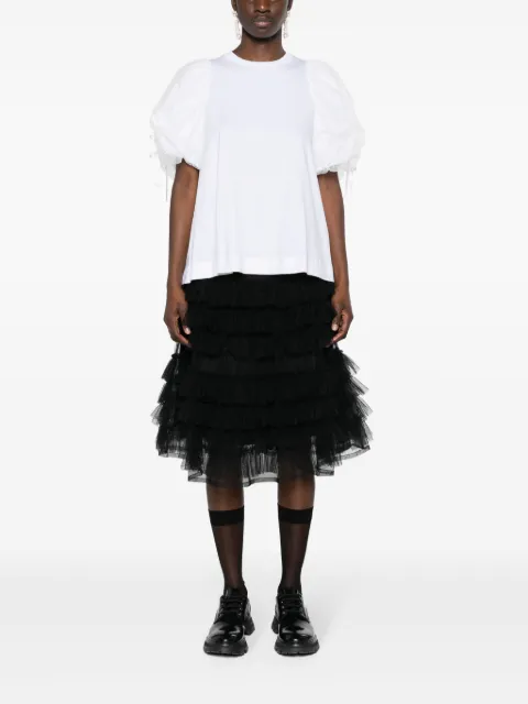Molly Goddard falda midi Iris