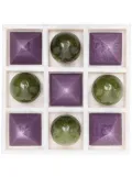 Jonathan Adler Como tic-tac-toe set - Purple