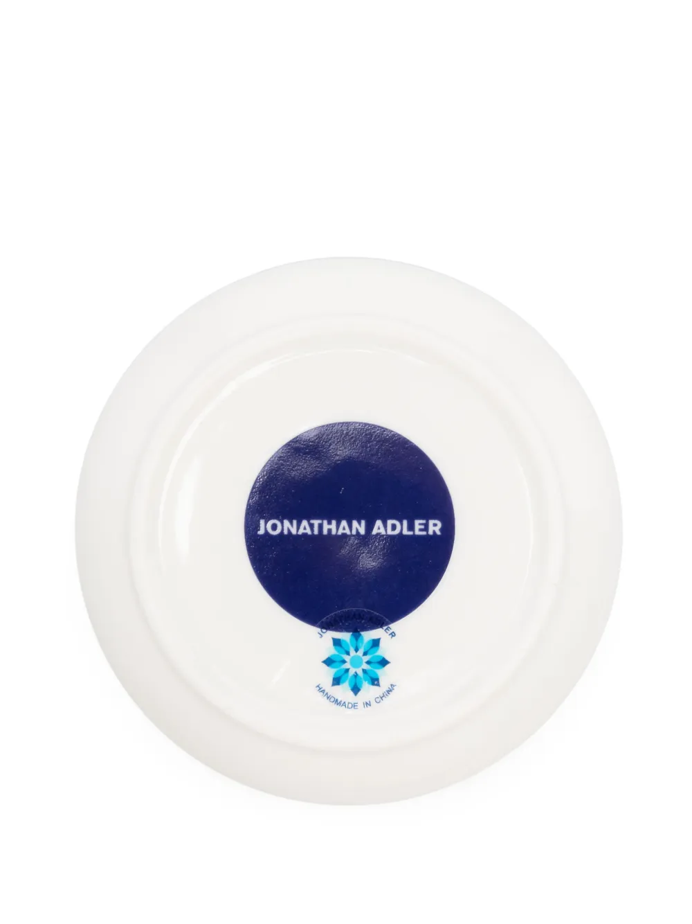Jonathan Adler Druggist Porcelain Coaster Set (set Of Four) In Blue