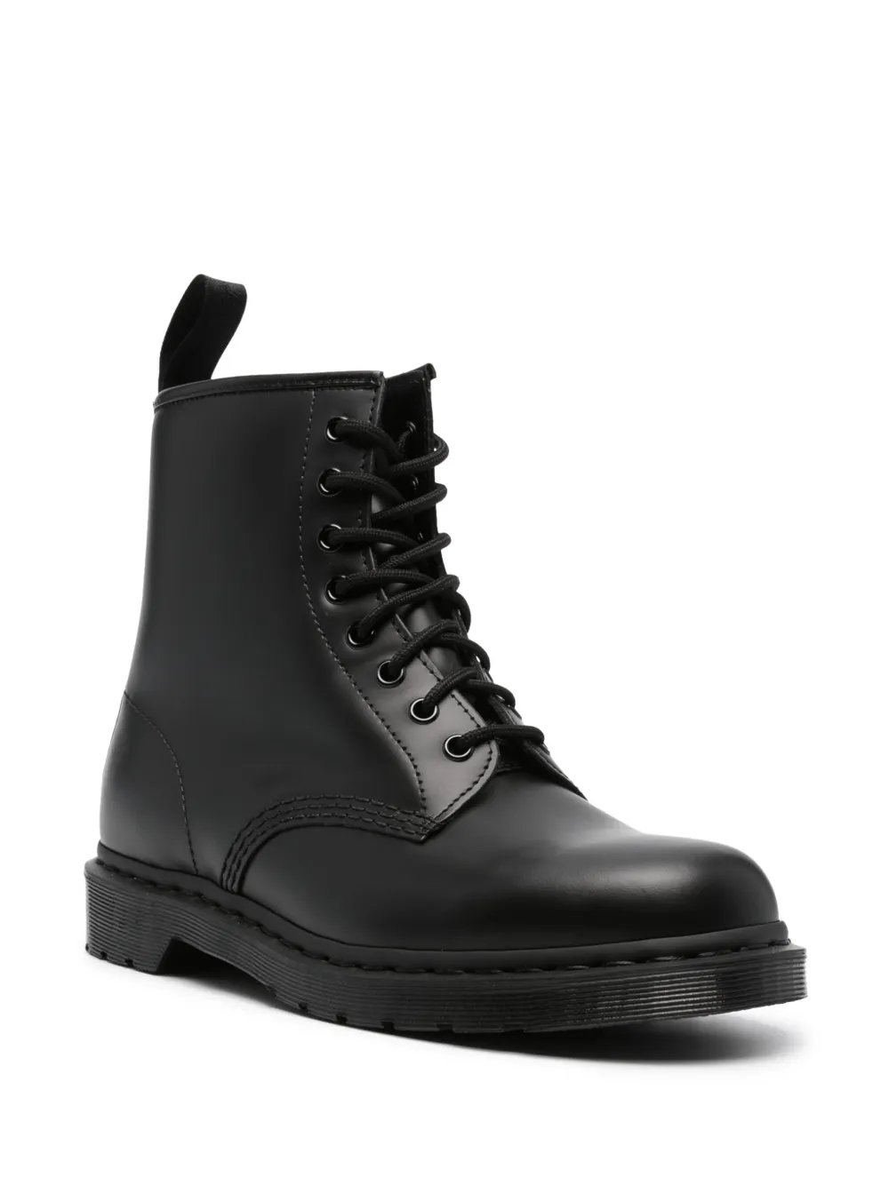 Dr. Martens 1460 Mono combat leather boots - Zwart