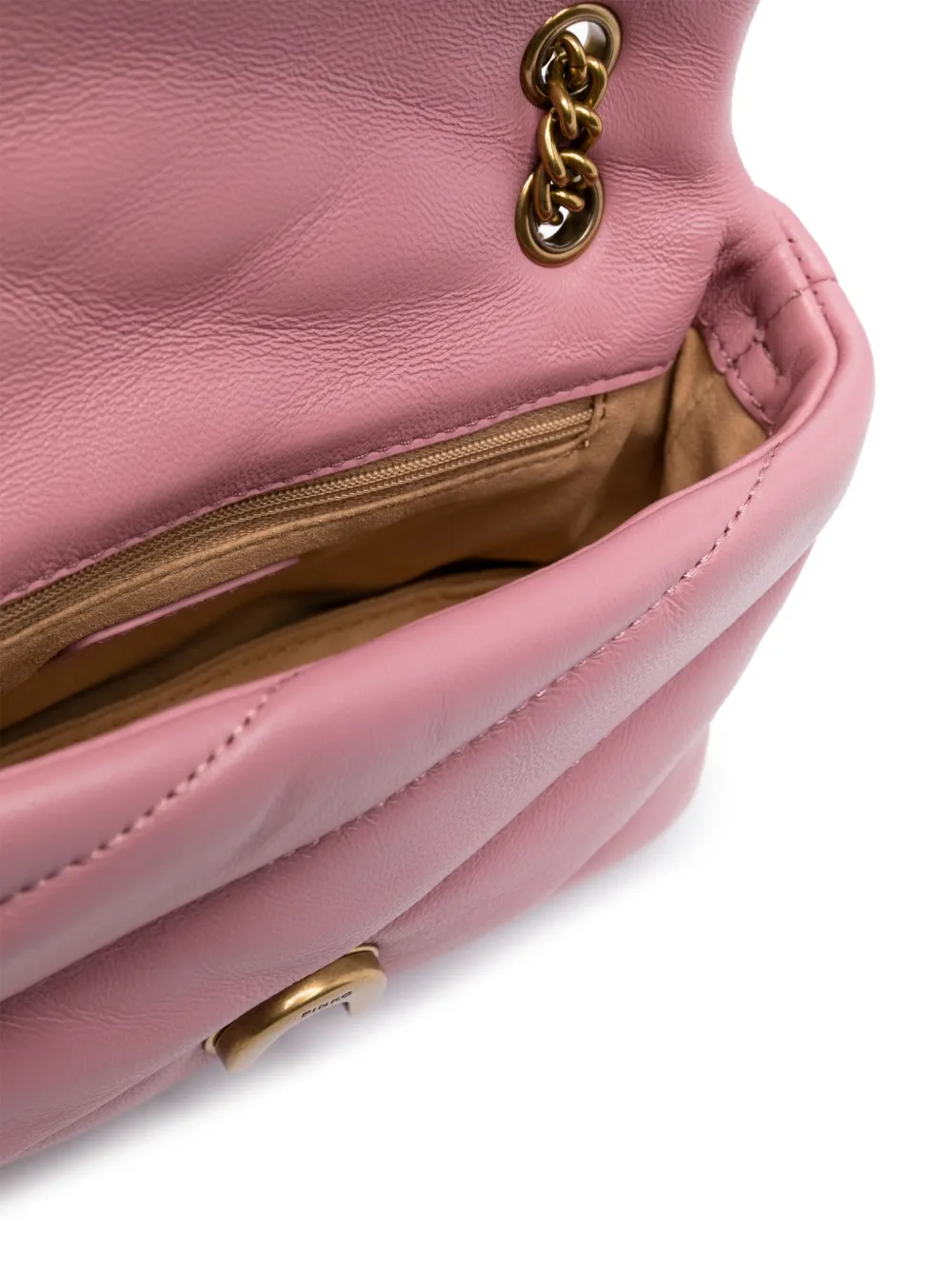 Pinko Love Puff Quilted Shoulder Bag In Pink ModeSens