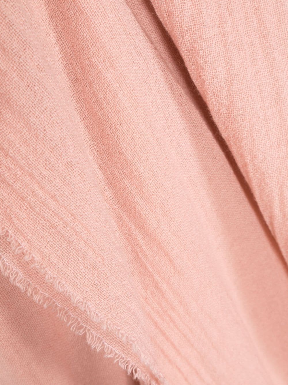 Shop Fabiana Filippi Rhinestone-embellished Frayed Scarf In Pink