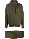 Kiton hooded tracksuit set - Green